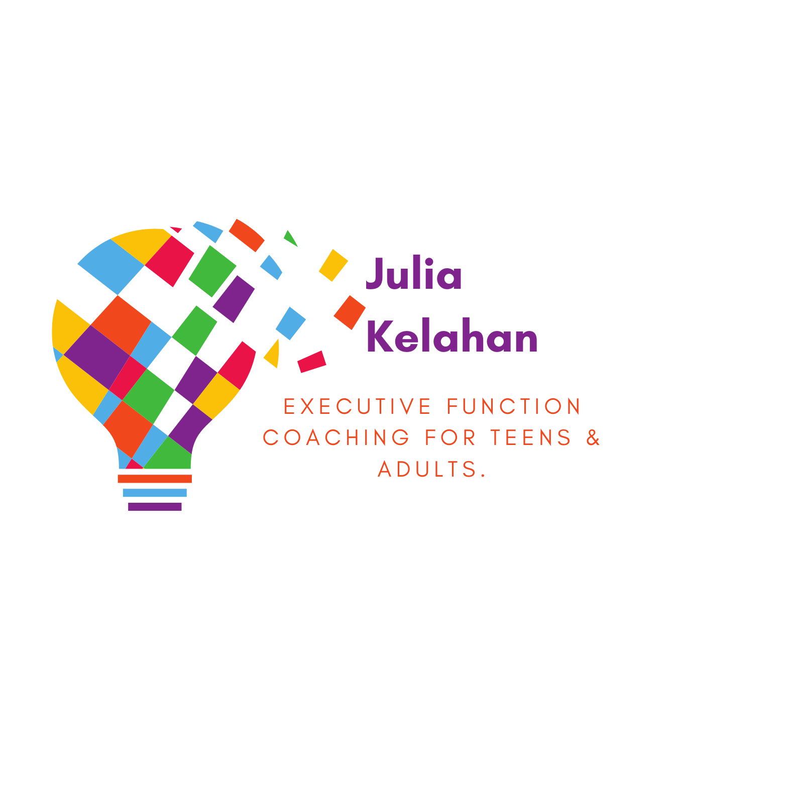Julia kelahan executive function coaching logo